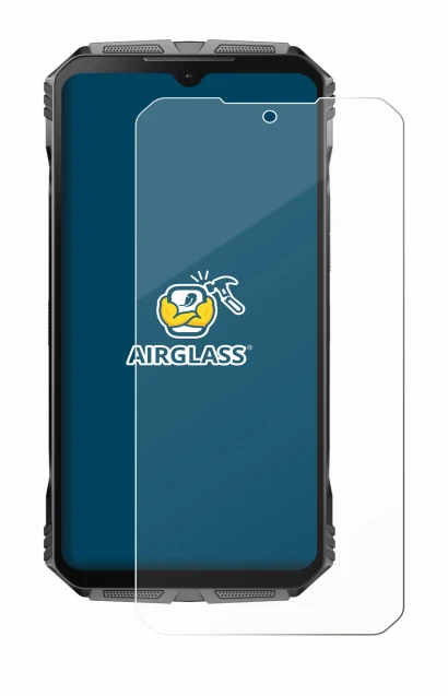 Imagen del dispositivo Doogee S Cyber con una amplia variedad de protectores de pantalla.