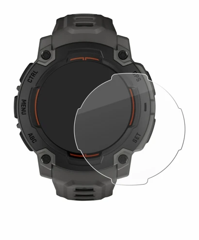 Imagen del dispositivo Garmin Instinct E (45 mm) con una amplia variedad de protectores de pantalla.