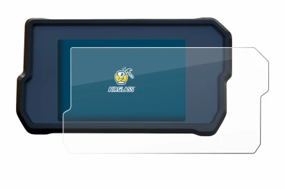 Imagen del dispositivo KTM 390 / 890 Adventure 2020+ con una amplia variedad de protectores de pantalla.