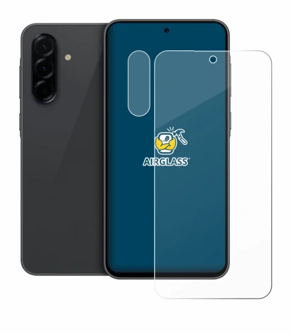 Imagen del dispositivo Samsung Galaxy A36 5G (Frontal+Cámara) con una amplia variedad de protectores de pantalla.