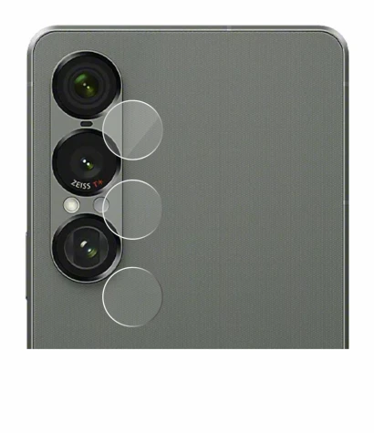 Imagen del dispositivo Sony Xperia 1 VII (SÓLO Cámara) con una amplia variedad de protectores de pantalla.