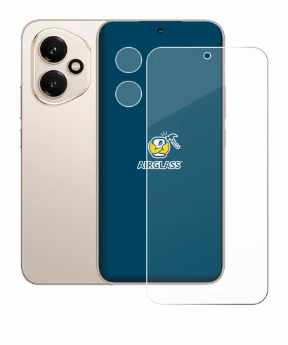 Imagen del dispositivo Honor 400 (Frontal+Cámara) con una amplia variedad de protectores de pantalla.