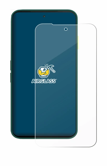 Imagen del dispositivo Fairphone 6 con una amplia variedad de protectores de pantalla.