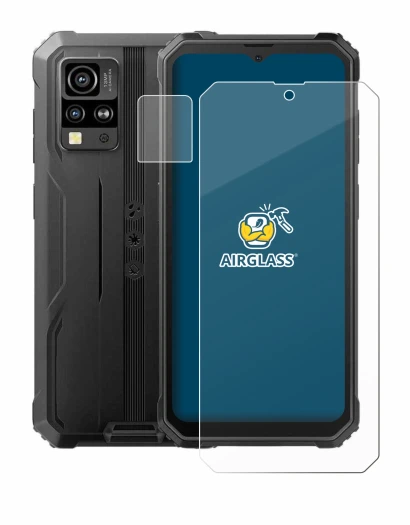 Imagen del dispositivo Blackview BV4800 (Frontal+Cámara) con una amplia variedad de protectores de pantalla.