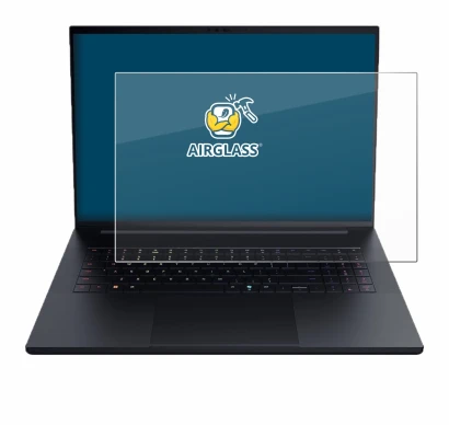 Imagen del dispositivo Razer Blade 18 2025 con una amplia variedad de protectores de pantalla.