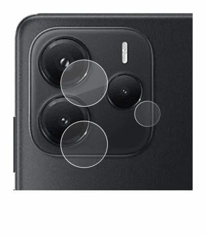 Imagen del dispositivo Xiaomi Redmi Note 14 4G (SÓLO Cámara) con una amplia variedad de protectores de pantalla.