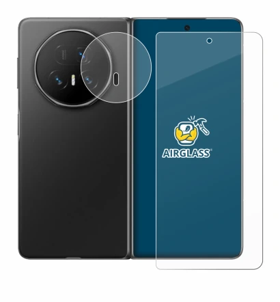 Imagen del dispositivo Honor Magic V5 (Frontal+Cámara) con una amplia variedad de protectores de pantalla.