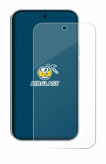 Imagen del dispositivo Google Pixel 9 (case-friendly) con una amplia variedad de protectores de pantalla.