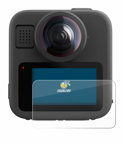 Imagen del dispositivo GoPro Max 2 con una amplia variedad de protectores de pantalla.