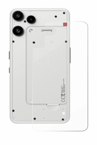 Imagen del dispositivo Nothing Phone (3a) Lite (Trasero) con una amplia variedad de protectores de pantalla.
