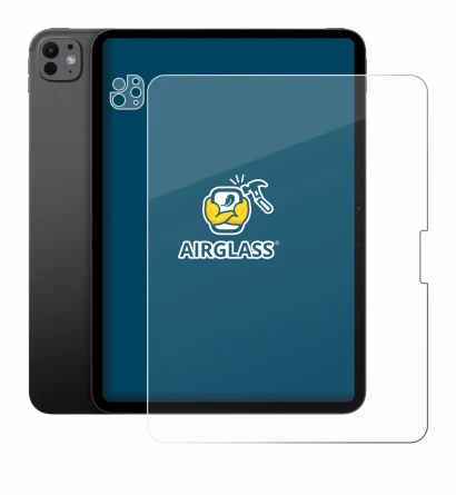 Imagen del dispositivo Apple iPad Pro 13" 2024 (Frontal+Cámara) con una amplia variedad de protectores de pantalla.