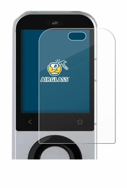 Imagen del dispositivo Sofabaton X2 con una amplia variedad de protectores de pantalla.