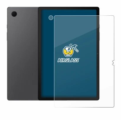 Imagen del dispositivo Samsung Galaxy Tab A8 (Frontal+Cámara) con una amplia variedad de protectores de pantalla.
