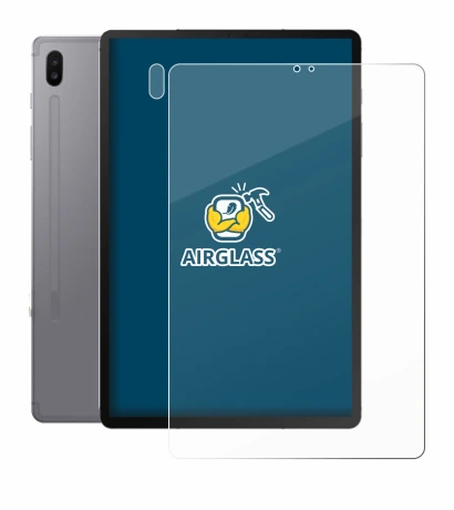 Imagen del dispositivo Samsung Galaxy Tab S6 2020 (Frontal+Cámara) con una amplia variedad de protectores de pantalla.