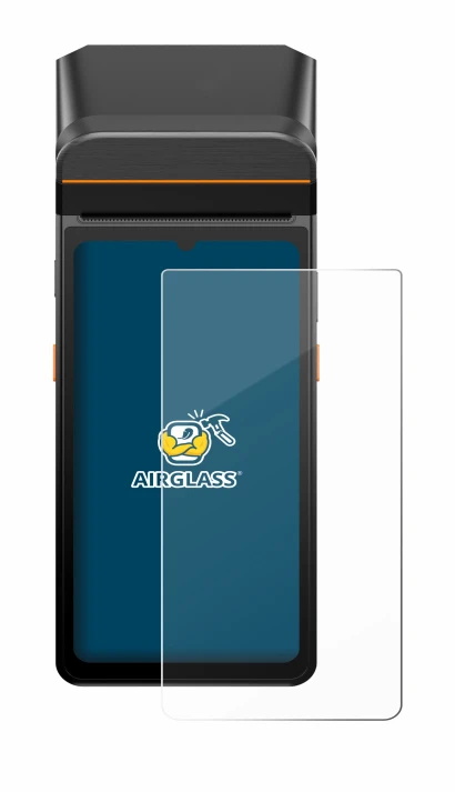 Imagen del dispositivo Sunmi V3 A13 con una amplia variedad de protectores de pantalla.