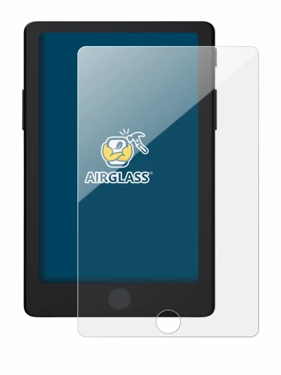 Imagen del dispositivo Xteink X4 Pro con una amplia variedad de protectores de pantalla.