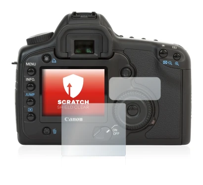 Imagen del dispositivo Canon EOS 5D con una amplia variedad de protectores de pantalla.