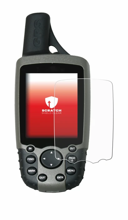 Imagen del dispositivo Garmin GPSMAP 60CSx con una amplia variedad de protectores de pantalla.
