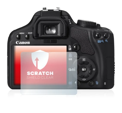 Imagen del dispositivo Canon EOS 450D con una amplia variedad de protectores de pantalla.