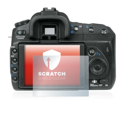 Imagen del dispositivo Sony Alpha 350 (DSLR-A350) con una amplia variedad de protectores de pantalla.