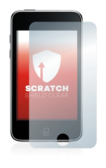 Imagen del dispositivo Apple iPod Touch (2a Gen.) con una amplia variedad de protectores de pantalla.