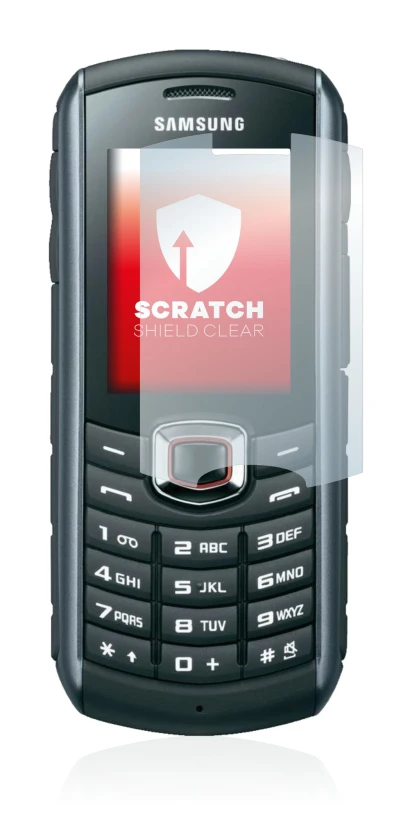 Imagen del dispositivo Samsung B2710 con una amplia variedad de protectores de pantalla.