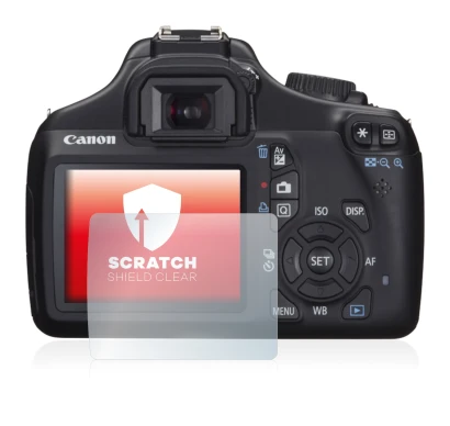 Imagen del dispositivo Canon EOS 1100D con una amplia variedad de protectores de pantalla.