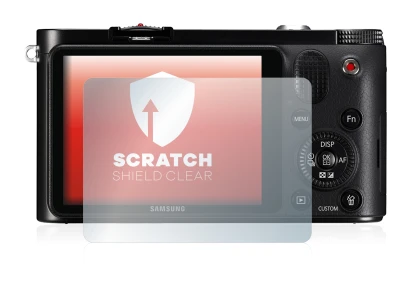 Imagen del dispositivo Samsung NX1000 con una amplia variedad de protectores de pantalla.