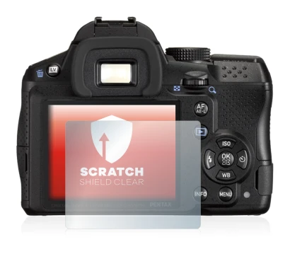 Imagen del dispositivo Pentax K-30 con una amplia variedad de protectores de pantalla.