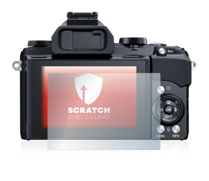 Imagen del dispositivo Olympus Stylus 1 con una amplia variedad de protectores de pantalla.