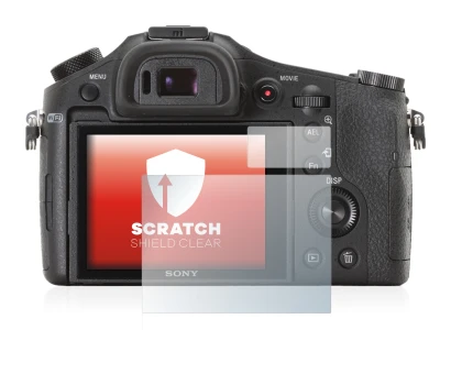 Imagen del dispositivo Sony Cyber-Shot DSC-RX10 con una amplia variedad de protectores de pantalla.
