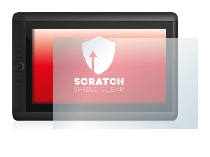 Imagen del dispositivo Wacom Cintiq 13 HD con una amplia variedad de protectores de pantalla.