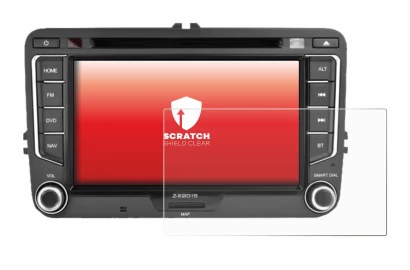 Imagen del dispositivo Zenec E>Go 7" con una amplia variedad de protectores de pantalla.