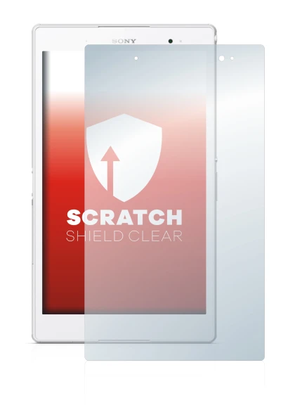 Imagen del dispositivo Sony Xperia Z3 Tablet Compact SGP621 con una amplia variedad de protectores de pantalla.