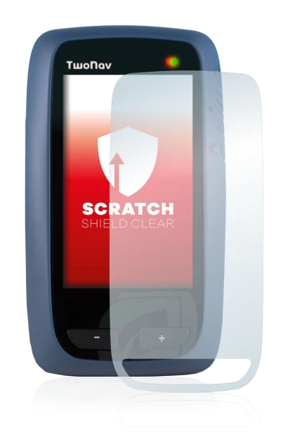 Imagen del dispositivo CompeGPS TwoNav Anima con una amplia variedad de protectores de pantalla.