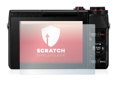 Imagen del dispositivo Canon PowerShot G7 X G7X con una amplia variedad de protectores de pantalla.