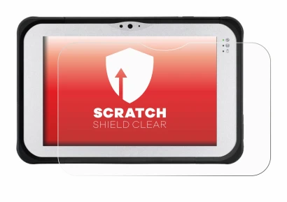 Imagen del dispositivo Panasonic Toughpad FZ-M1 con una amplia variedad de protectores de pantalla.