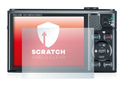 Imagen del dispositivo Canon PowerShot SX610 HS con una amplia variedad de protectores de pantalla.