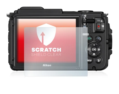 Imagen del dispositivo Nikon Coolpix AW130 con una amplia variedad de protectores de pantalla.