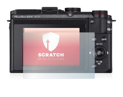 Imagen del dispositivo Canon PowerShot G3 X con una amplia variedad de protectores de pantalla.
