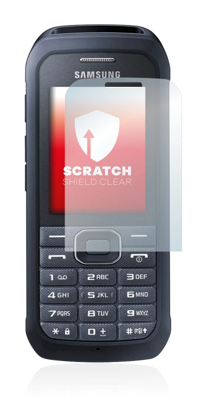 Imagen del dispositivo Samsung Xcover 550 con una amplia variedad de protectores de pantalla.