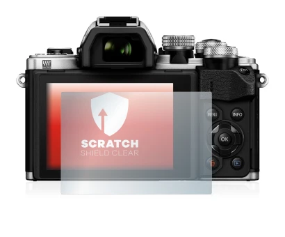 Imagen del dispositivo Olympus OM-D E-M10 Mark II con una amplia variedad de protectores de pantalla.