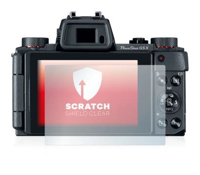 Imagen del dispositivo Canon PowerShot G5 X con una amplia variedad de protectores de pantalla.