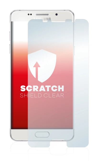 Imagen del dispositivo Samsung Galaxy A5 2016 con una amplia variedad de protectores de pantalla.