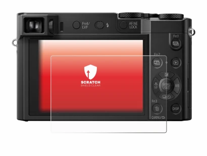 Imagen del dispositivo Panasonic Lumix DMC-TZ101 con una amplia variedad de protectores de pantalla.