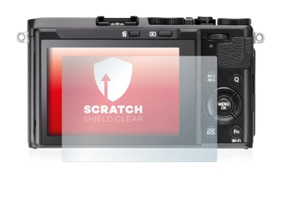 Imagen del dispositivo Fujifilm FinePix X70 con una amplia variedad de protectores de pantalla.