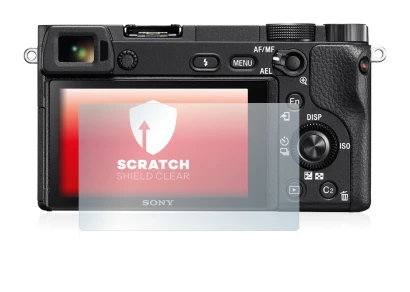 Imagen del dispositivo Sony Alpha 6300 con una amplia variedad de protectores de pantalla.