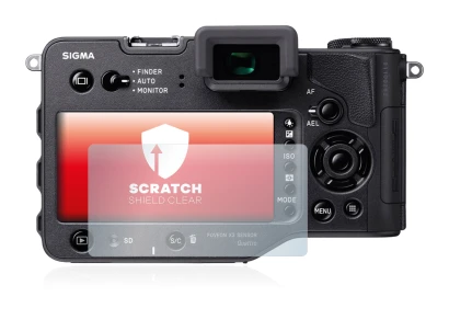 Imagen del dispositivo Sigma SD Quattro con una amplia variedad de protectores de pantalla.