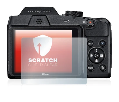 Imagen del dispositivo Nikon Coolpix B500 con una amplia variedad de protectores de pantalla.