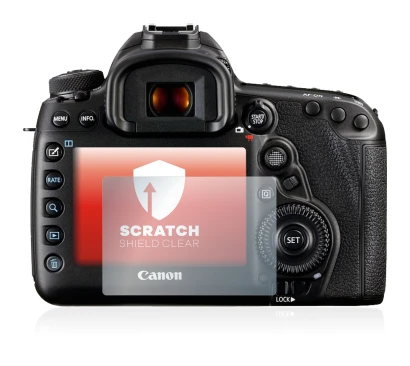Imagen del dispositivo Canon EOS 5D Mark IV con una amplia variedad de protectores de pantalla.
